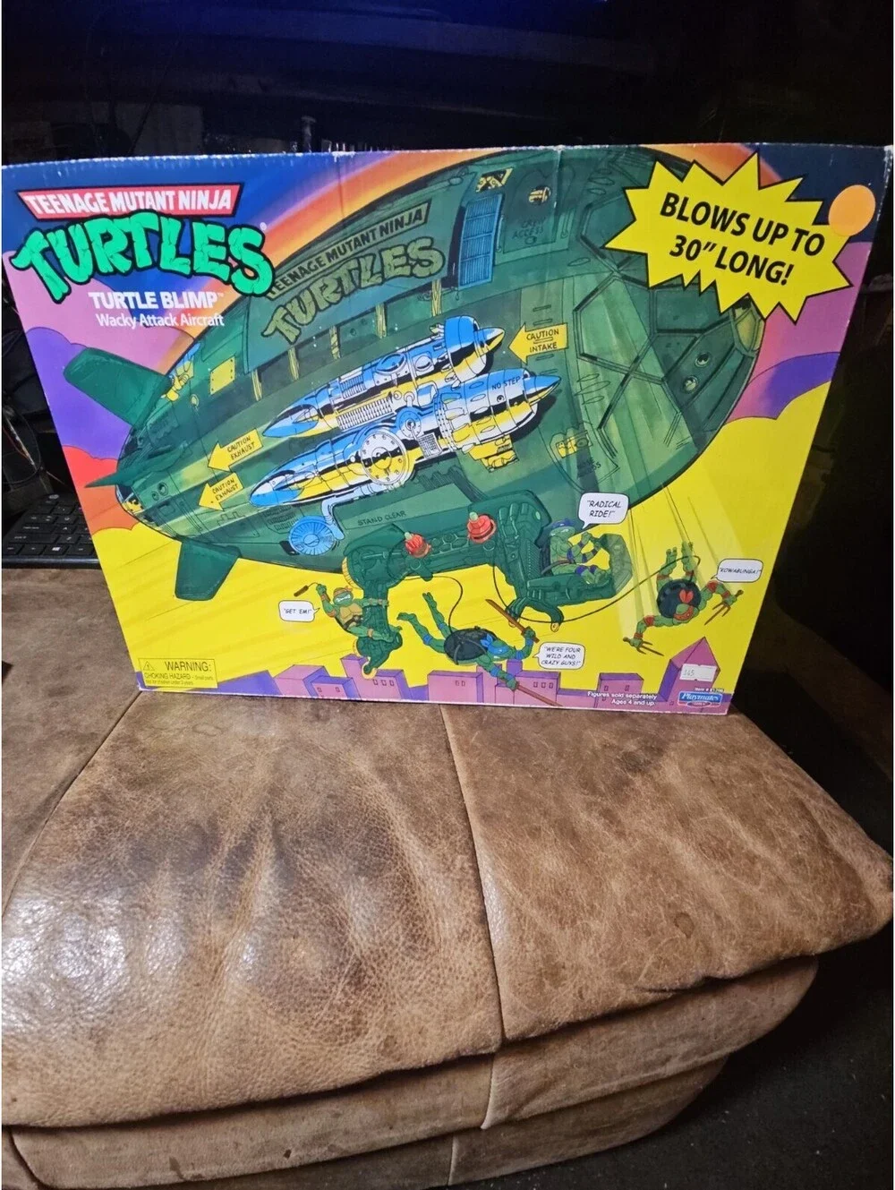 Playmates Teenage Mutant Ninja Turtles TURTLE BLIMP New Open Box (2021)